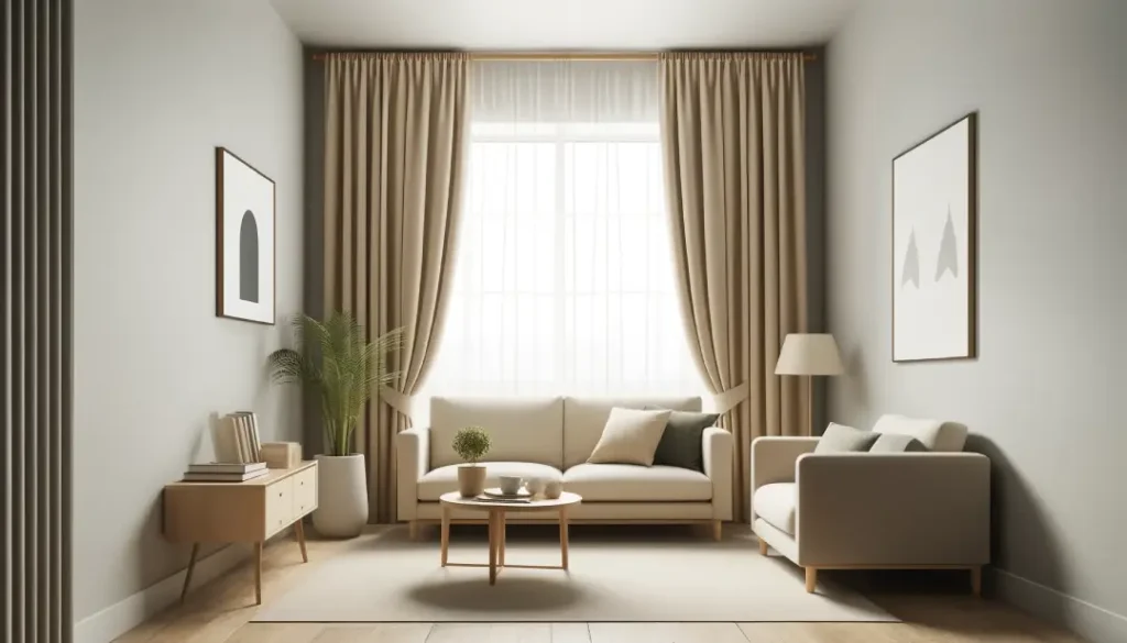 Cortinas ou persianas