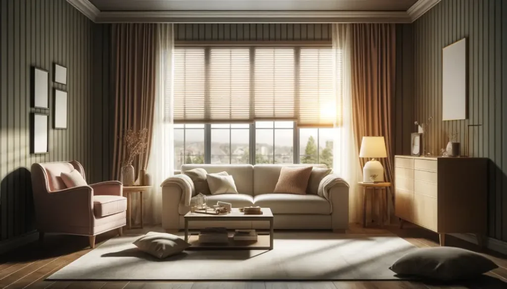 Cortinas ou persianas